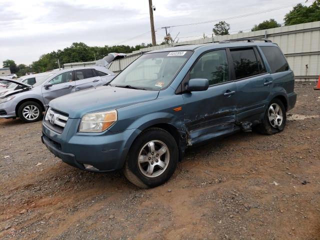 HONDA PILOT EXL 2007 with VIN 2HKYF18727H531609 - Photo from auction