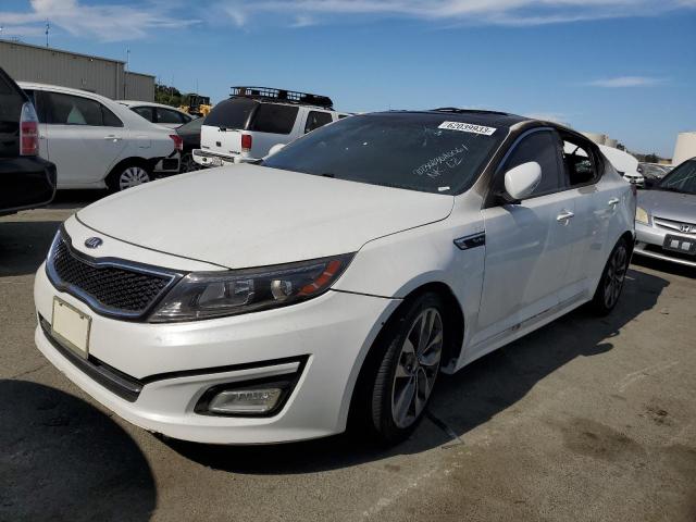 KIA OPTIMA SX 2015 with VIN 5XXGR4A65FG380880 - Photo from auction