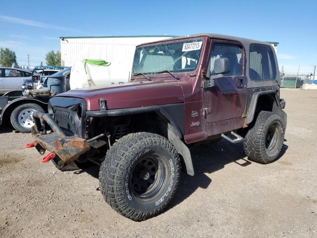JEEP WRANGLER / 2003 with VIN 1J4FA59S63P317568 - Photo from auction