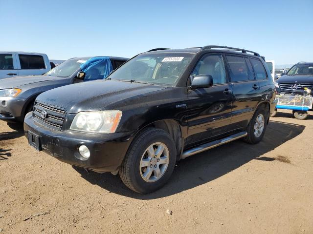 TOYOTA HIGHLANDER 2002 with VIN JTEHF21A820052026 - Photo from auction