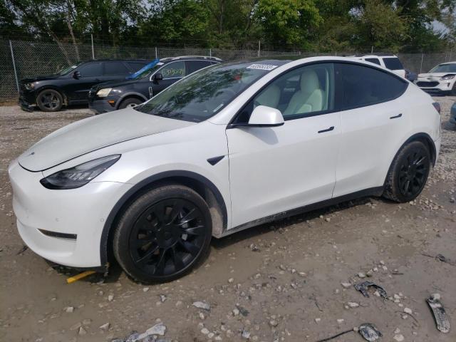 TESLA MODEL Y 2020 with VIN 5YJYGDEE8LF042769 - Photo from auction