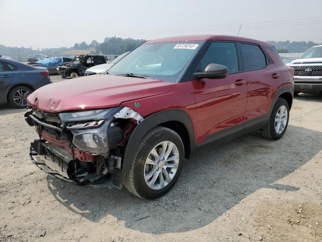 CHEVROLET TRAILBLAZE 2021 with VIN KL79MMS26MB100807 - Photo from auction
