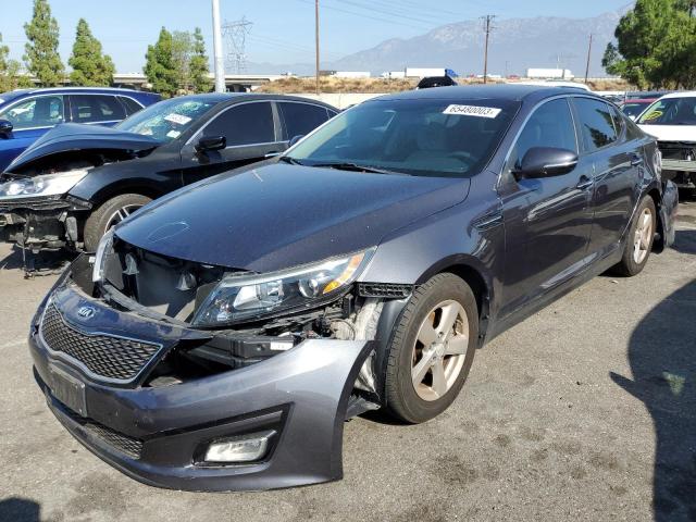 KIA OPTIMA LX 2015 with VIN 5XXGM4A72FG465585 - Photo from auction
