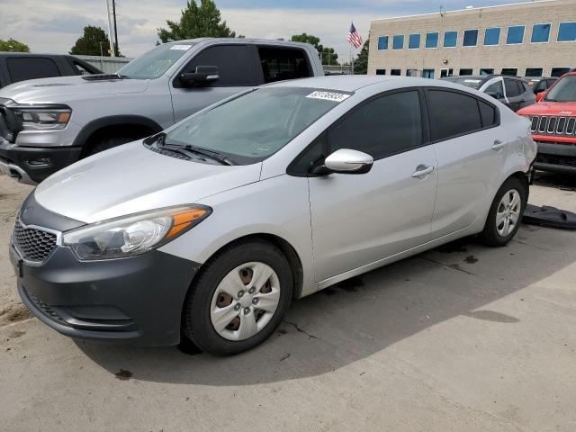 KIA FORTE LX 2016 with VIN KNAFX4A60G5549613 - Photo from auction