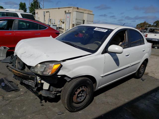 KIA RIO LX 2010 with VIN KNADH4A37A6673843 - Photo from auction