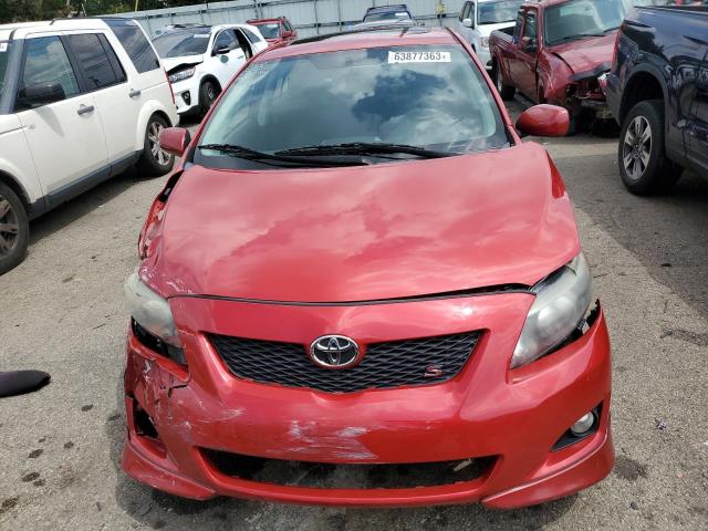 Photo 5 from auction – 2009 TOYOTA COROLLA BA with VIN 2T1BU40E79C077001