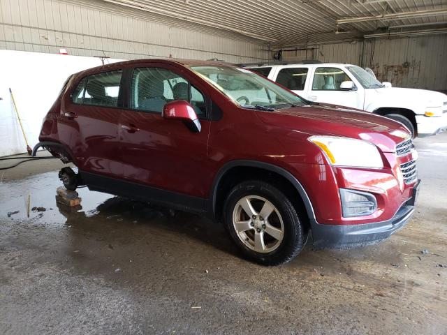Photo 4 from auction – 2016 CHEVROLET TRAX LS with VIN 3GNCJNSB8GL116556