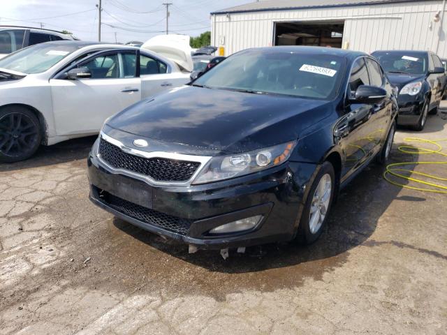 KIA OPTIMA LX 2013 with VIN 5XXGM4A7XDG255703 - Photo from auction