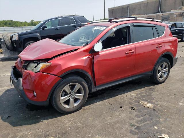 TOYOTA RAV4 XLE 2015 with VIN JTMRFREV4FD158731 - Photo from auction