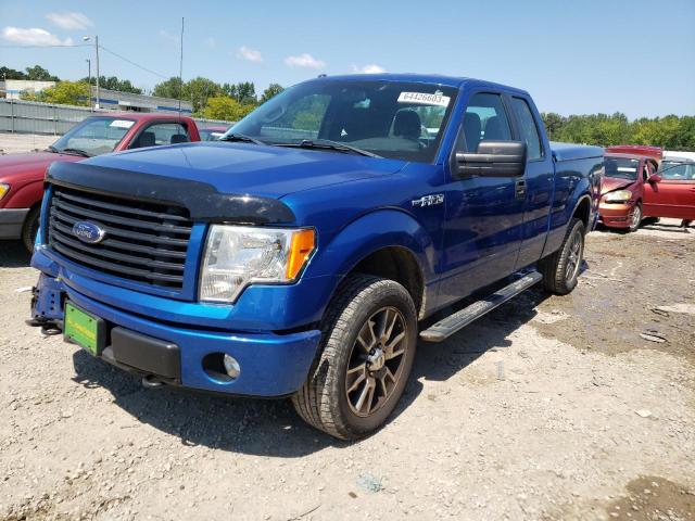 FORD F150 SUPER 2014 with VIN 1FTFX1EFXEKF17892 - Photo from auction
