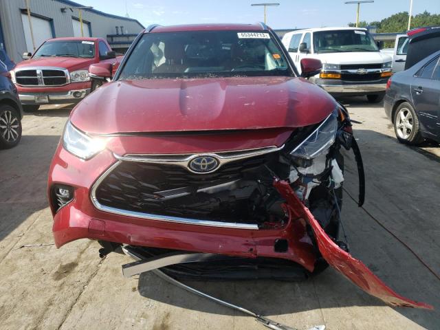 Photo 5 from auction – 2020 TOYOTA HIGHLANDER with VIN 5TDEBRCH7LS012248