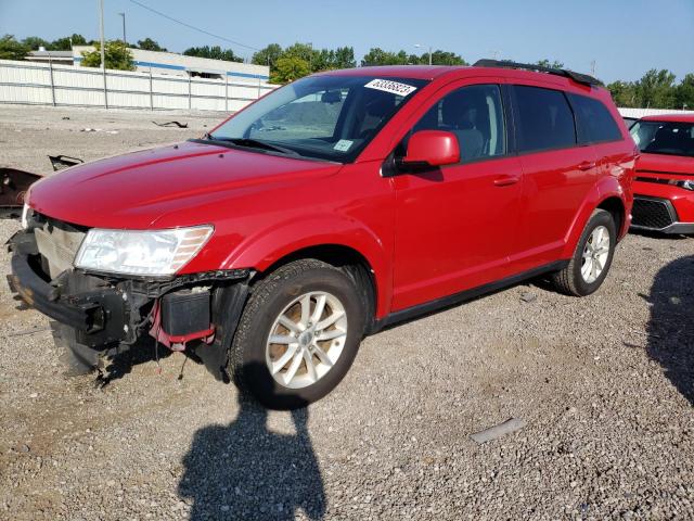 DODGE JOURNEY SX 2017 with VIN 3C4PDCBGXHT511020 - Photo from auction