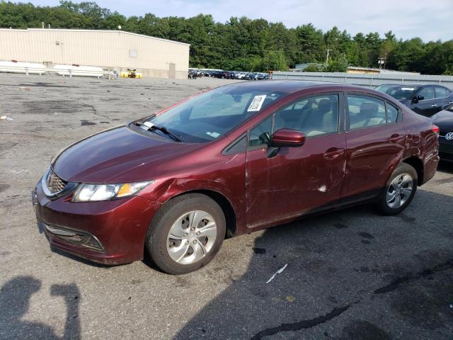 HONDA CIVIC LX 2015 with VIN 19XFB2F53FE293332 - Photo from auction
