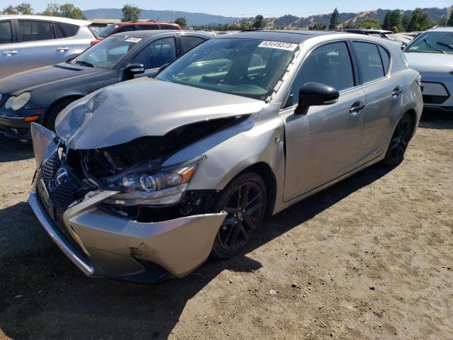 LEXUS CT 200 2016 with VIN JTHKD5BH2G2272771 - Photo from auction