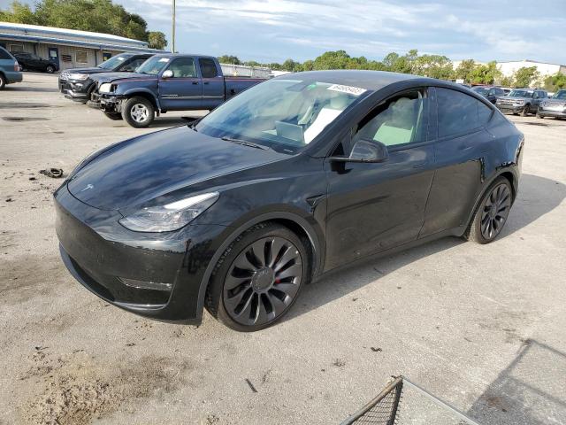 TESLA MODEL Y 2021 with VIN 5YJYGDEF9MF209490 - Photo from auction