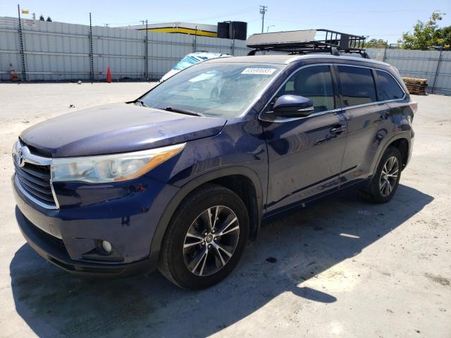 Zdjęcie 1 z aukcji – 2016 TOYOTA HIGHLANDER z VIN 5TDJKRFH8GS311425
