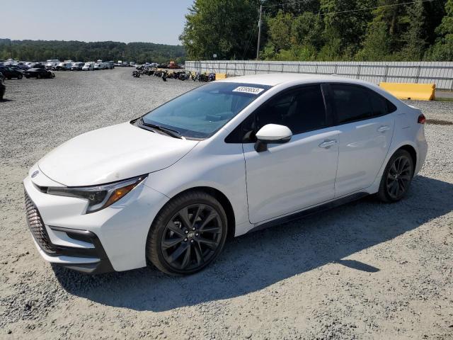 TOYOTA COROLLA SE 2023 with VIN 5YFS4MCEXPP154467 - Photo from auction