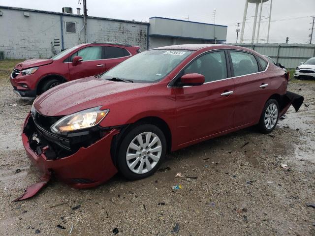 NISSAN SENTRA S 2018 with VIN 3N1AB7AP1JY284543 - Photo from auction