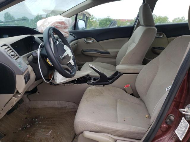 Photo 7 from auction – 2012 HONDA CIVIC LX with VIN 19XFB2F56CE061531
