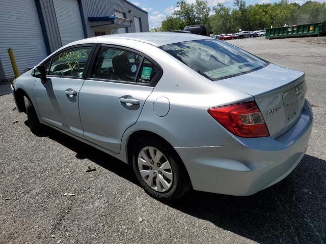 Photo 2 from auction – 2012 HONDA CIVIC LX with VIN 2HGFB2F50CH528643