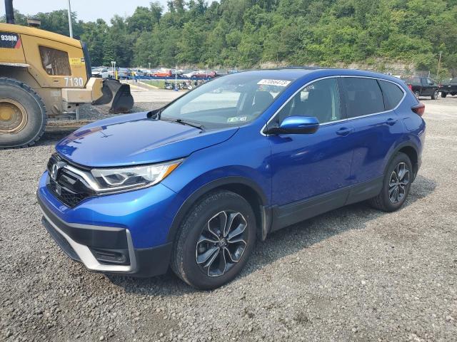 HONDA CR-V EX 2022 with VIN 7FARW2H53NE027885 - Photo from auction