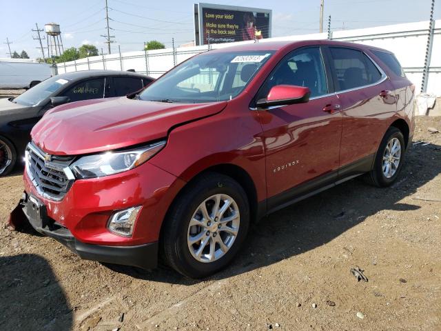 Photo 1 from auction – 2021 CHEVROLET EQUINOX LT with VIN 2GNAXKEV1M6154902