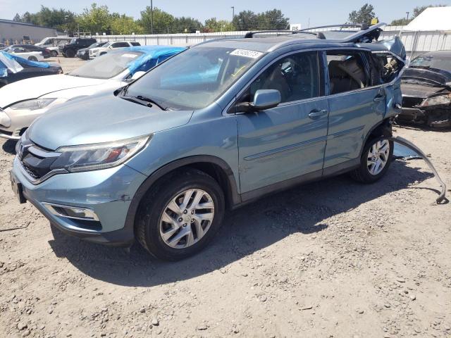 HONDA CR-V EXL 2015 with VIN 2HKRM4H77FH678681 - Photo from auction