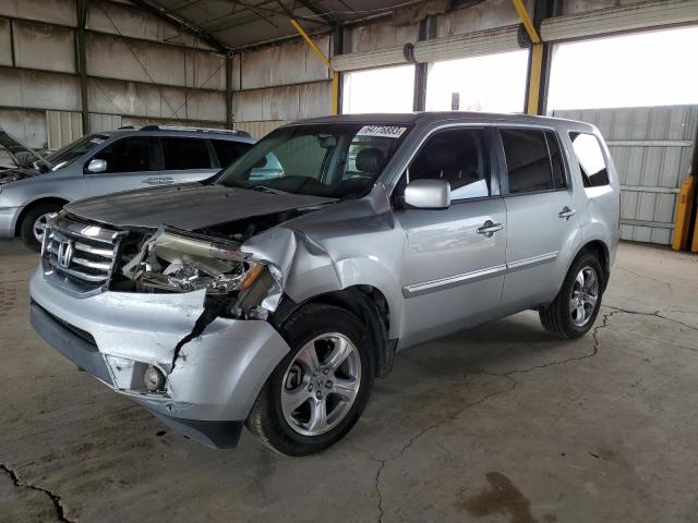 HONDA PILOT EXL 2013 with VIN 5FNYF4H52DB024364 - Photo from auction