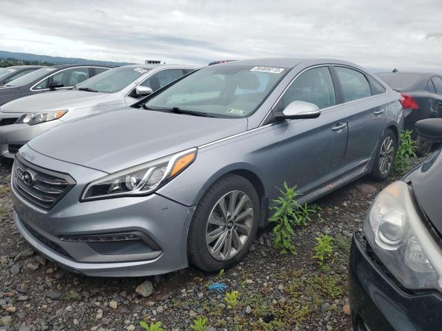 HYUNDAI SONATA SPO 2016 with VIN 5NPE34AF2GH431802 - Photo from auction