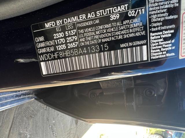 Photo 10 from auction – 2011 MERCEDES-BENZ E 350 4MAT with VIN WDDHF8HB5BA413315