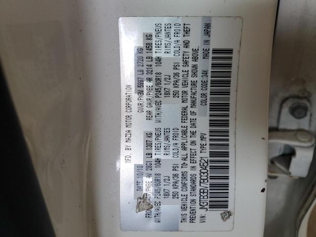Photo 14 from auction – 2011 MAZDA CX-9 with VIN JM3TB3BV7B0304521