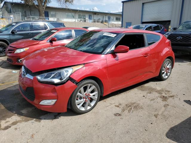 HYUNDAI VELOSTER 2017 with VIN KMHTC6AD7HU315144 - Photo from auction