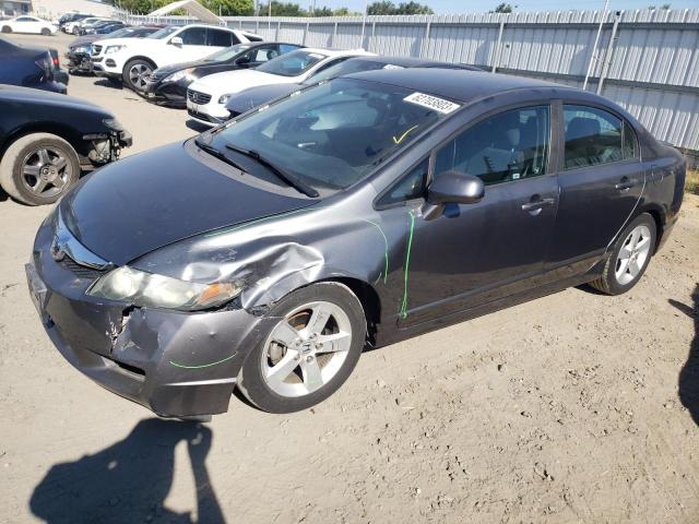 HONDA CIVIC LX-S 2010 with VIN 19XFA1F63AE023385 - Photo from auction