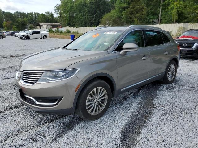 LINCOLN MKX SELECT 2017 with VIN 2LMPJ6KR8HBL39934 - Photo from auction