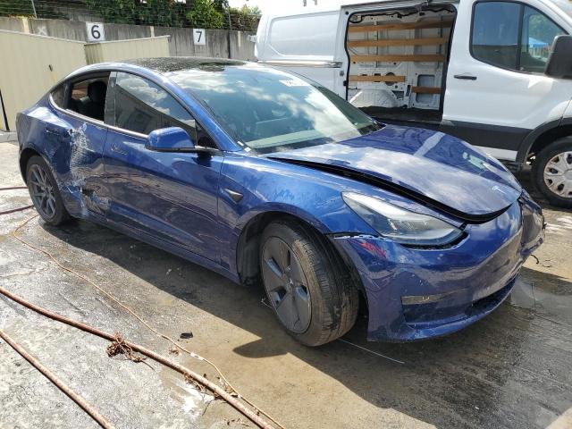 Photo 4 from auction – 2022 TESLA MODEL 3 with VIN 5YJ3E1EA5NF190599