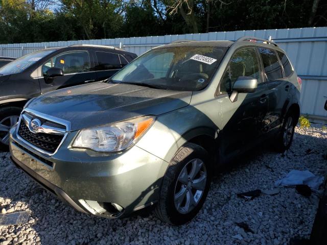 SUBARU FORESTER 2 2014 with VIN JF2SJAEC4EH547734 - Photo from auction