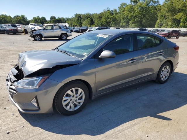 HYUNDAI ELANTRA SE 2019 with VIN 5NPD74LF2KH419784 - Photo from auction