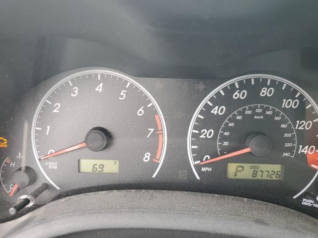 Photo 9 from auction – 2011 TOYOTA COROLLA BA with VIN 2T1BU4EE8BC732846
