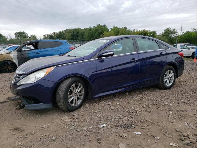 HYUNDAI SONATA GLS 2014 with VIN 5NPEB4AC2EH840257 - Photo from auction
