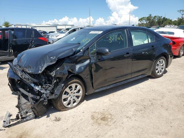 TOYOTA COROLLA LE 2022 with VIN JTDEPMAE5NJ210842 - Photo from auction
