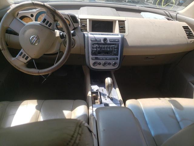 Photo 8 from auction – 2005 NISSAN MURANO SL with VIN JN8AZ08W65W423693