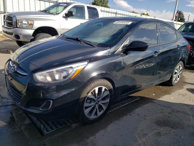 HYUNDAI ACCENT SE 2017 with VIN KMHCT4AE4HU356330 - Photo from auction
