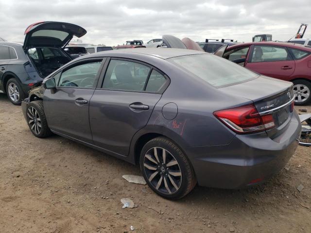 Photo 2 from auction – 2015 HONDA CIVIC EXL with VIN 2HGFB2F92FH503542