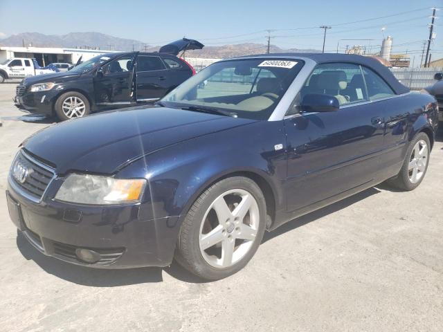 AUDI A4 1.8 CAB 2004 with VIN WAUAC48H34K015919 - Photo from auction