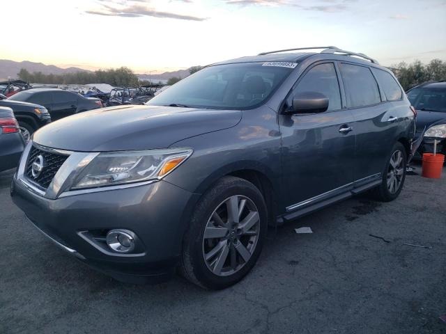 NISSAN PATHFINDER 2015 with VIN 5N1AR2MN7FC708292 - Photo from auction