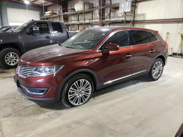 LINCOLN MKX RESERV 2016 with VIN 2LMTJ8LR7GBL55419 - Photo from auction
