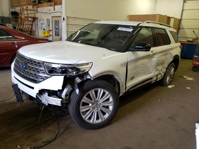 FORD EXPLORER K 2022 with VIN 1FM5K8LC7NGA59741 - Photo from auction