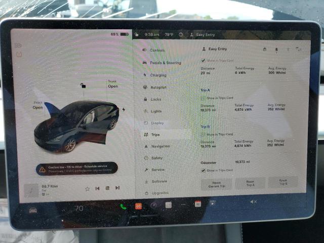 Photo 9 from auction – 2022 TESLA MODEL 3 with VIN 5YJ3E1EB7NF115072