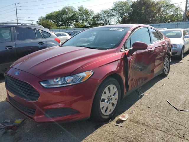 FORD FUSION S 2014 with VIN 1FA6P0G74E5392926 - Photo from auction