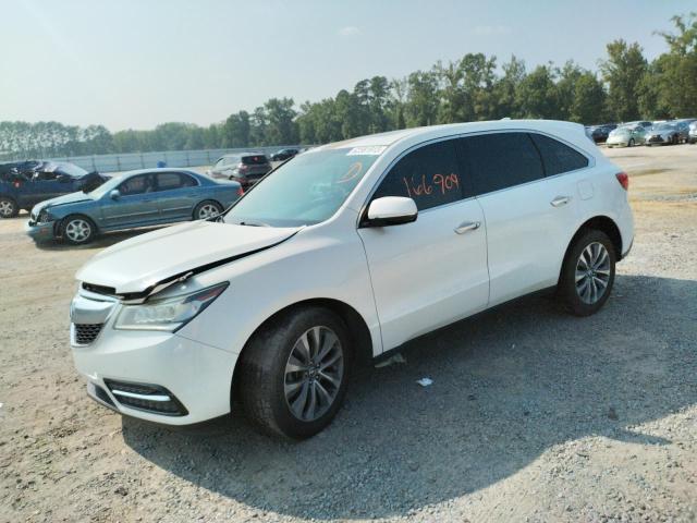 ACURA MDX 2014 with VIN 5FRYD4H68EB011052 - Photo from auction